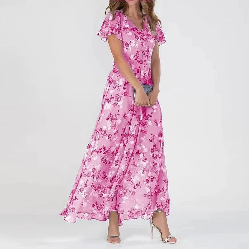 Victoria - Glamouröses bauchbedeckendes Kleid