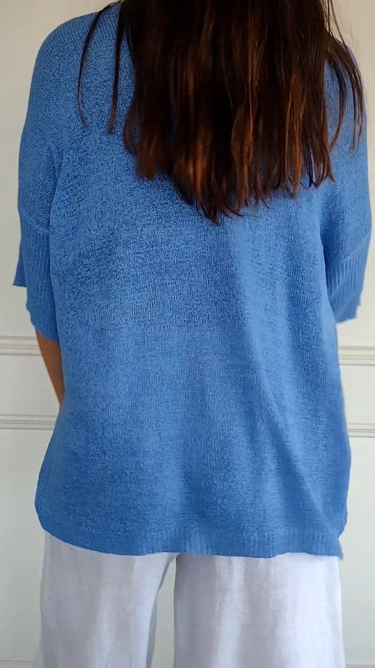 Mia - Elegantes Stricktop
