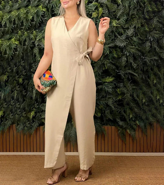 Marta - Wickel-Jumpsuit – Schick und Leicht