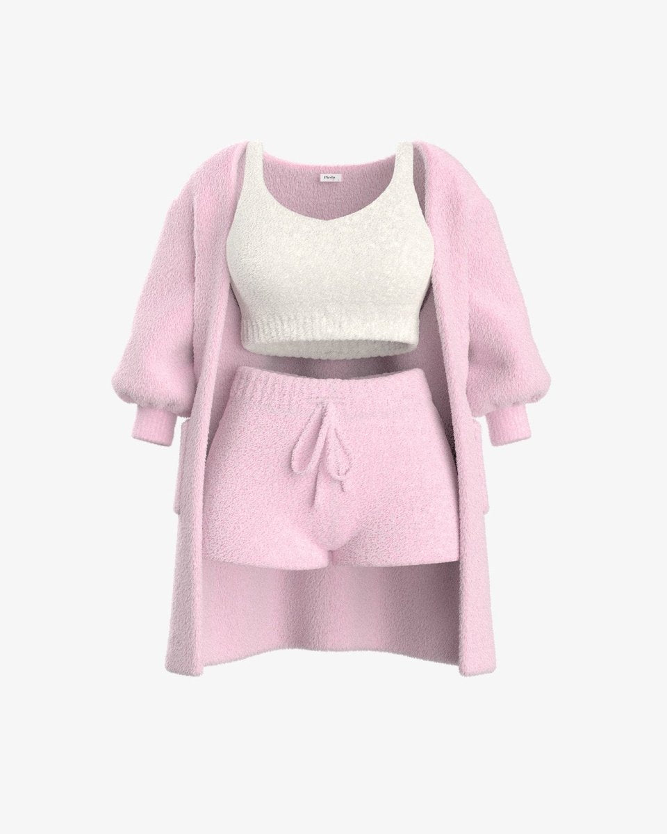 Melanie - Gemütliches Strick-Pyjama-Set