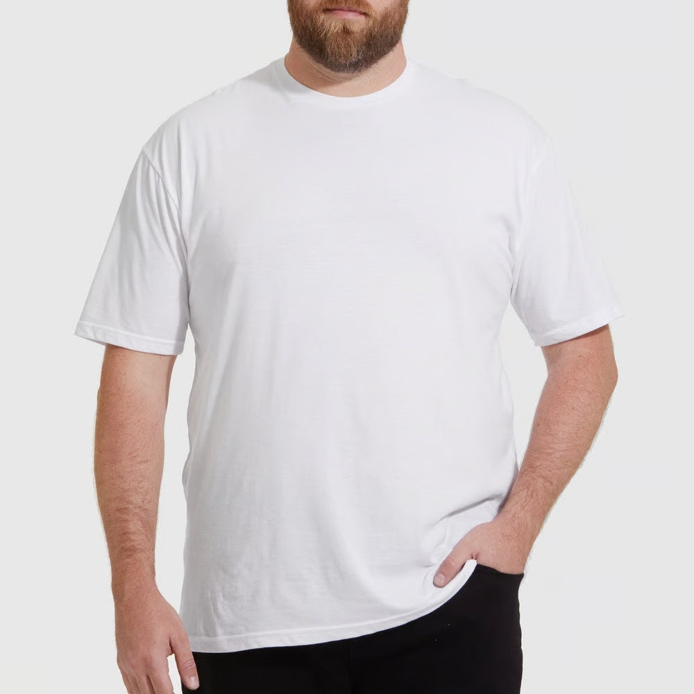 Set aus 10 Herren T- Shirts (Große Größen), 100% Baumwolle (strapazierfähig), Doppelkragen (verbreitert sich nicht), Regulärer Schnitt (komfortabel), MEHRFARBIG (für jeden Stil)