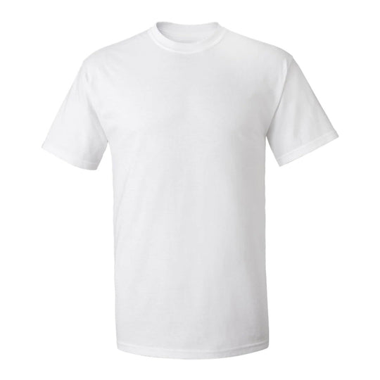Set aus 3 Herren T- Shirts, 100% Baumwolle (strapazierfähig), Doppelkragen (verbreitert sich nicht), Reguläre Passform (komfortabel), WEISS (für jeden Stil)