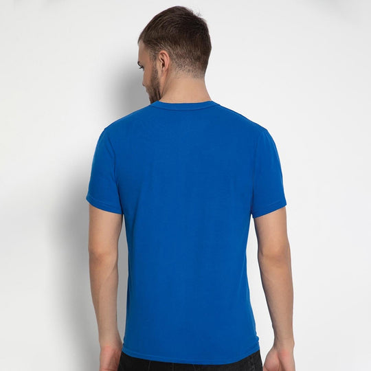 Set aus 3 Herren T- Shirts, 100% Baumwolle (strapazierfähig), Doppelkragen (verbreitert nicht), Reguläre Passform (komfortabel), Mehrfarbig (für jeden Stil)
