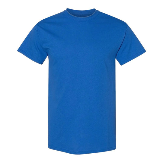 Set aus 5 Herren -T- Shirts, 100 % Baumwolle (Langlebig), Doppelkragen (VERZIEHT SICH NICHT), Regular Fit (Bequem), BLAU (für jeden Stil)