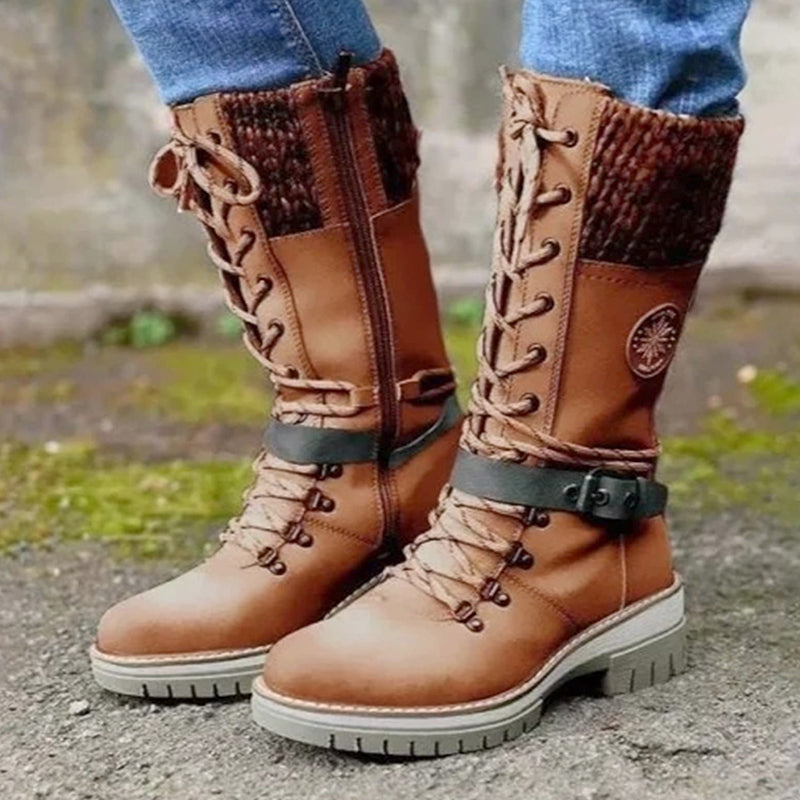 Carolin - Damen Wasserdichte Schneestiefel