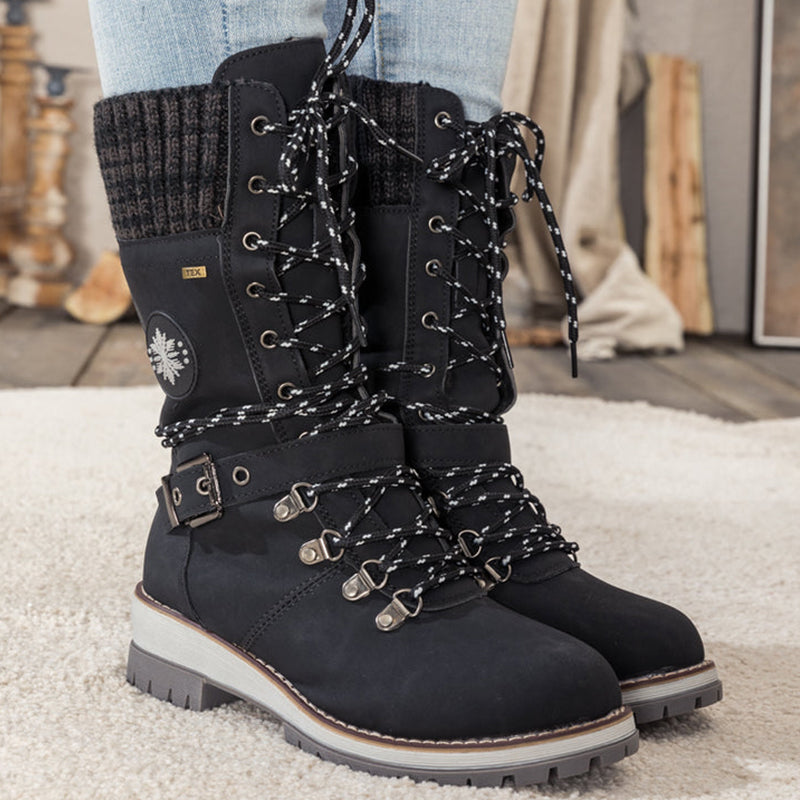 Carolin - Damen Wasserdichte Schneestiefel