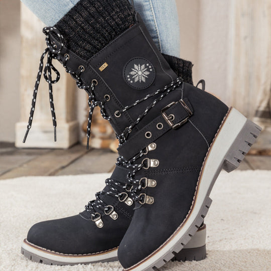 Carolin - Damen Wasserdichte Schneestiefel