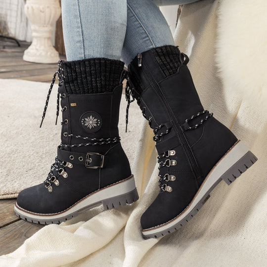 Carolin - Damen Wasserdichte Schneestiefel