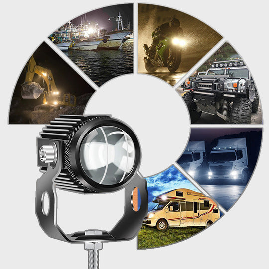 IllumiRider - Leistungsstarker LED-Scheinwerfer Für Motorräder