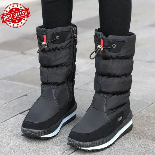 Sofie - Rutschfeste und wasserdichte Schneestiefel aus Kunstpelz