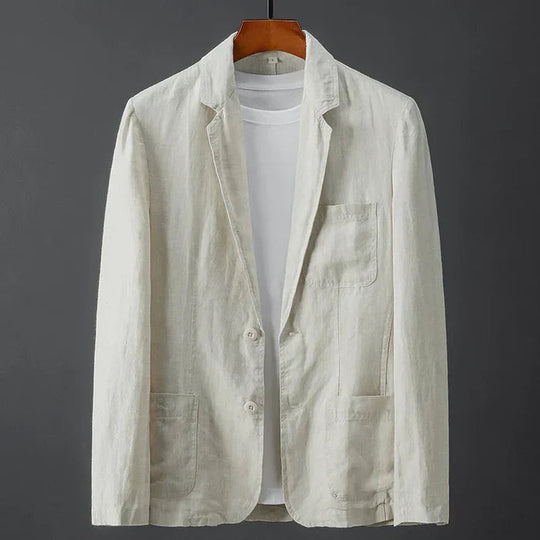 Vincenzo™ Eleganter Premium-Leinenblazer