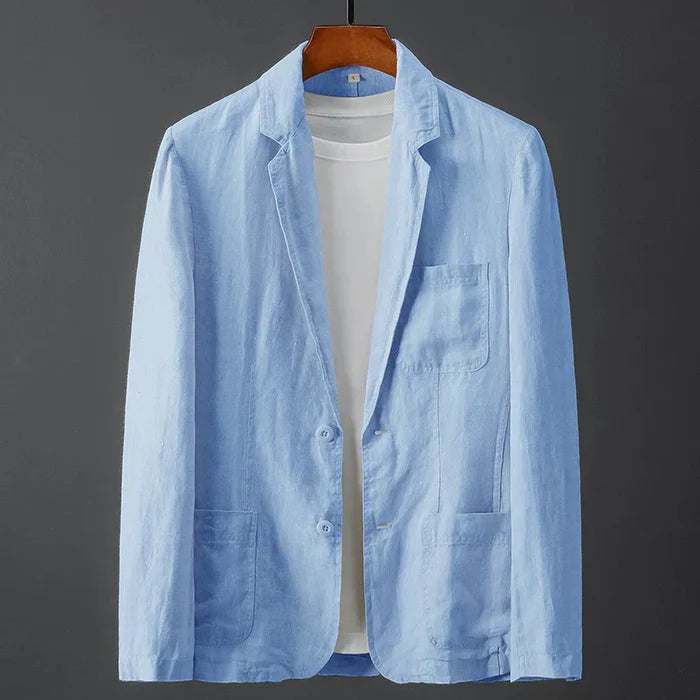 Vincenzo™ Eleganter Premium-Leinenblazer