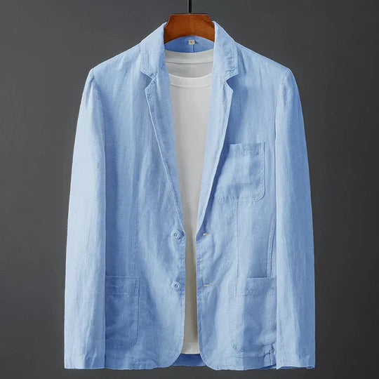 Vincenzo™ Eleganter Premium-Leinenblazer