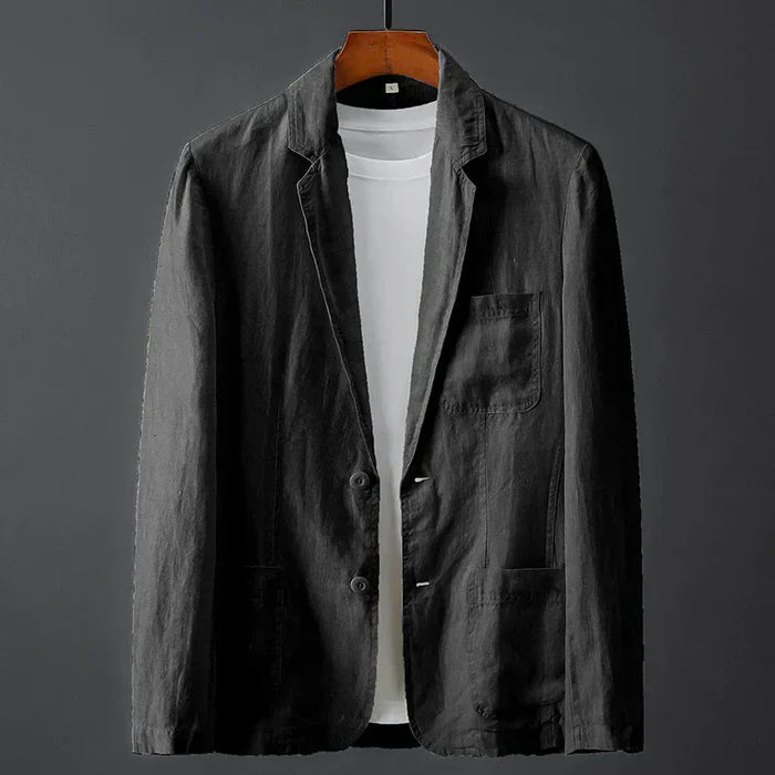 Vincenzo™ Eleganter Premium-Leinenblazer