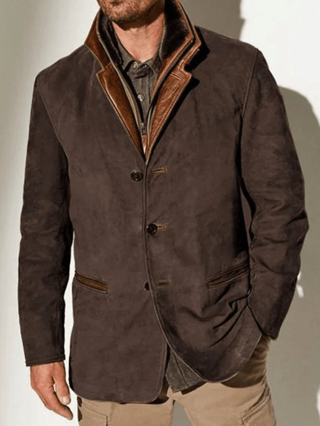 Wesley™ Vintage Lederjacke