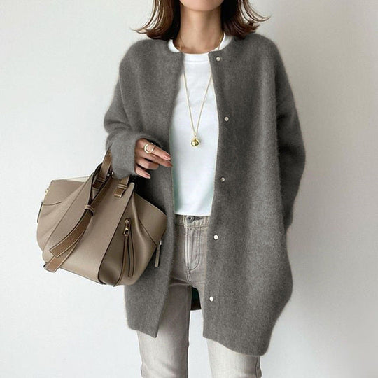 Whitney's  - Langarm-Cardigan mit Knöpfen