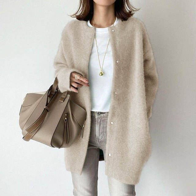 Whitney's  - Langarm-Cardigan mit Knöpfen